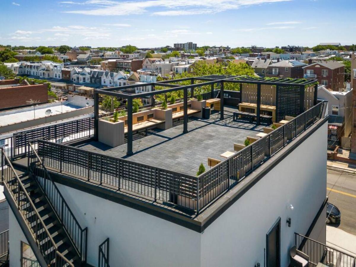 Chic Mezzanine Loft With Rooftop And Shoreline Nearby At "Brooklyn Bay Lofts" New York Bagian luar foto