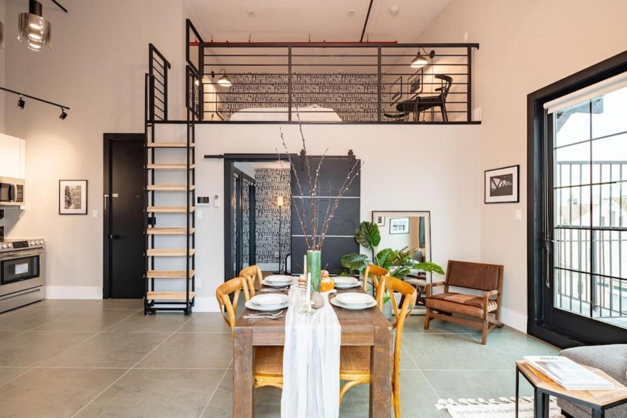 Chic Mezzanine Loft With Rooftop And Shoreline Nearby At "Brooklyn Bay Lofts" New York Bagian luar foto