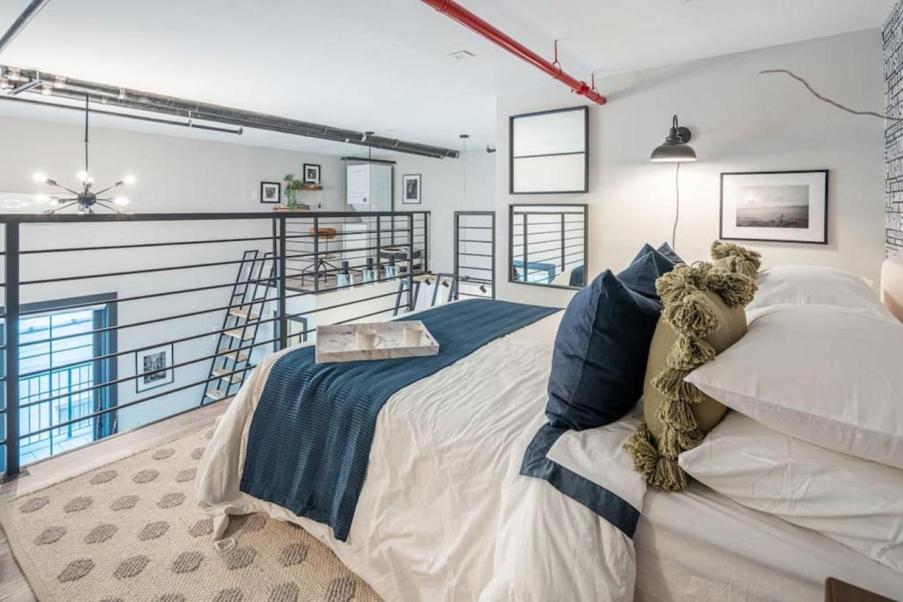 Chic Mezzanine Loft With Rooftop And Shoreline Nearby At "Brooklyn Bay Lofts" New York Bagian luar foto